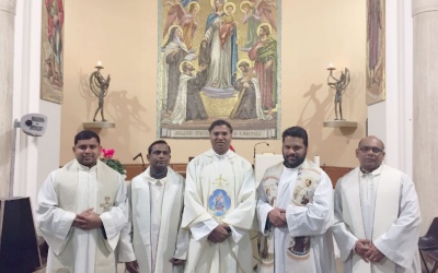 Pastoral Visitation of Definitor General Fr. Jahannes Gorantla OCD