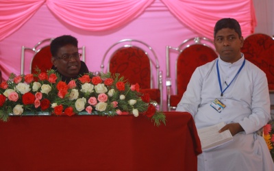 Honoring of Fr. Varghese Maliakal  OCD in the KRLCC assembly