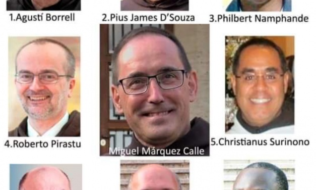 Congratulations and prayerful wishes to the new General Curia administrators