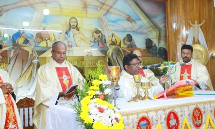 THE FEAST DAY CELEBRATIONS OF VERY REV. FR. VARGHESE MALIAKKAL OCD, THE PROVINCIAL SUPERIOR OF SOUTH KERALA PROVINCE.